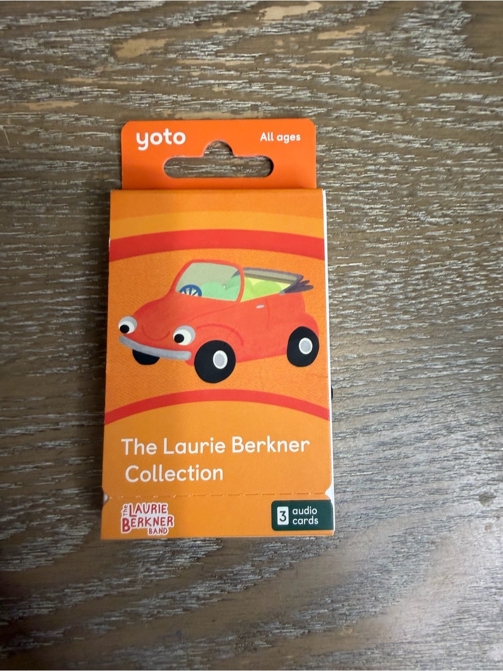 Yoto The Laurie Berkner Audio Collection Cards 3 Card Pack For Yoto Player